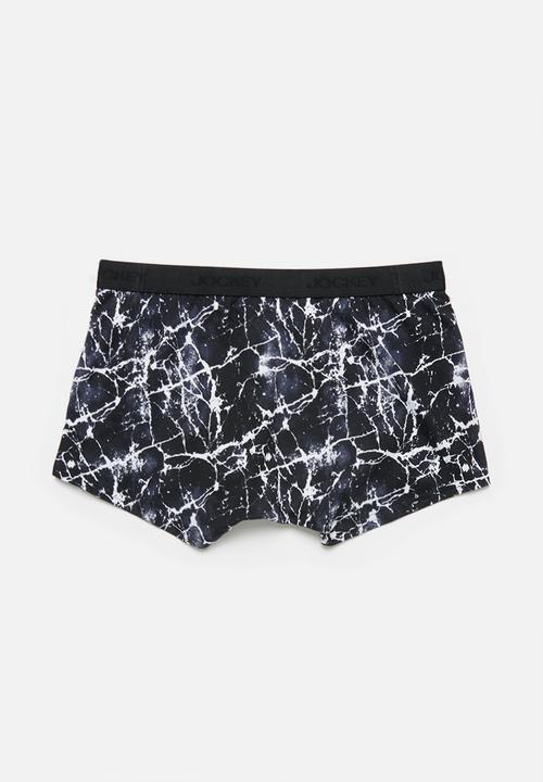 Jockey - Single bot pouch trunks - cracked marble