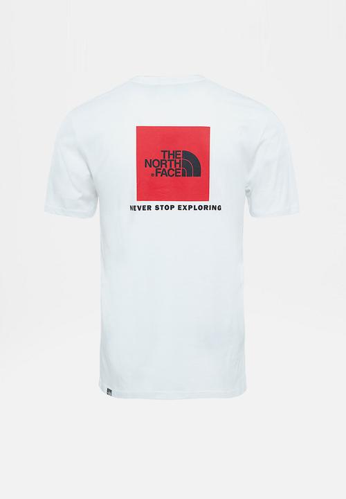 The North Face - Short sleeve redbox tee - tnf white