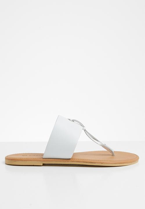 leather t bar sandals