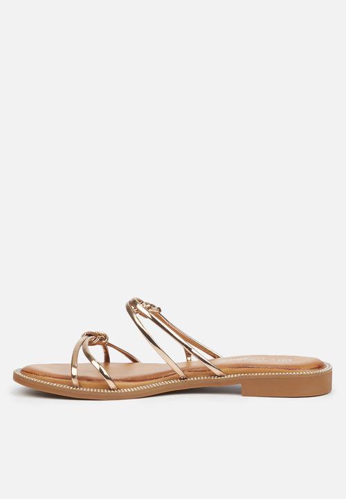 Miss Black - Borsh slide - rose gold