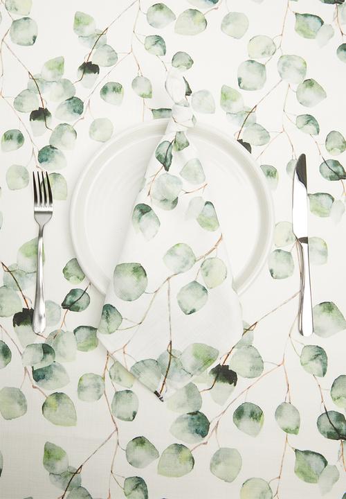 Sixth Floor - Eucalyptus  napkin set of 4