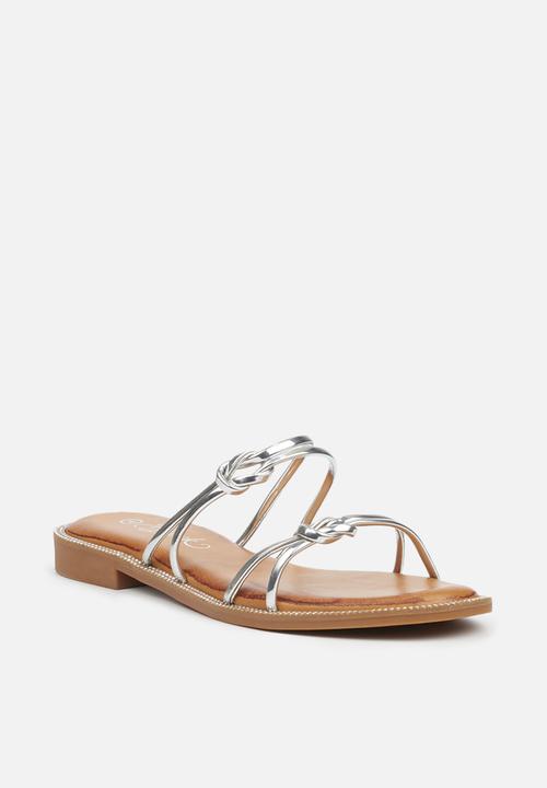 Miss Black - Borsh slide - silver