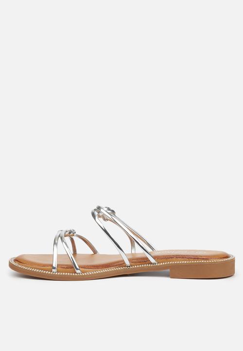 Miss Black - Borsh slide - silver