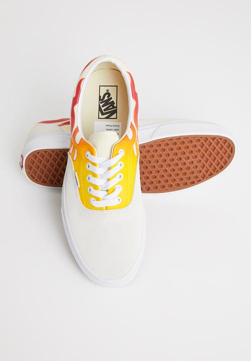 Vans - Ua era - (flame) true white/classic white