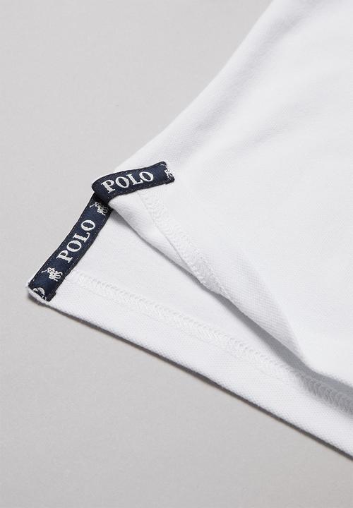 POLO - Boys Austin short sleeve golfer - white