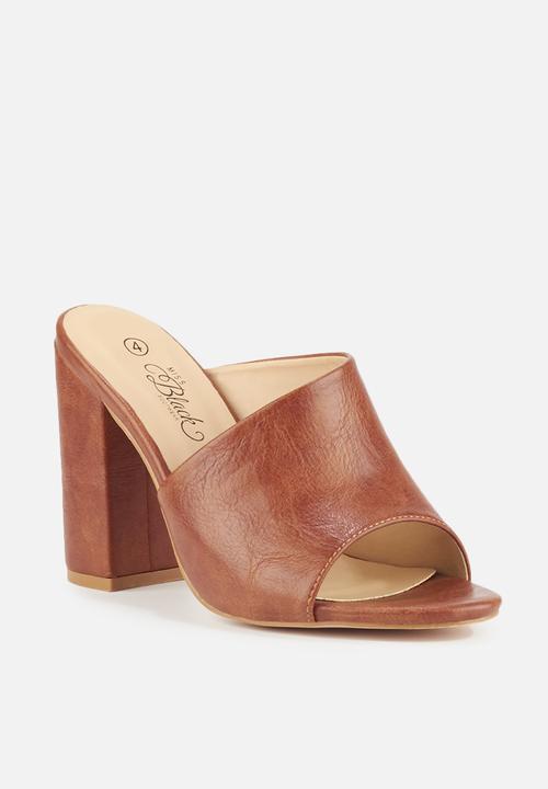 Miss Black - Taranto 2  heel - tan