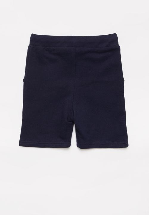 Pop Candy - Fleece shorts - navy