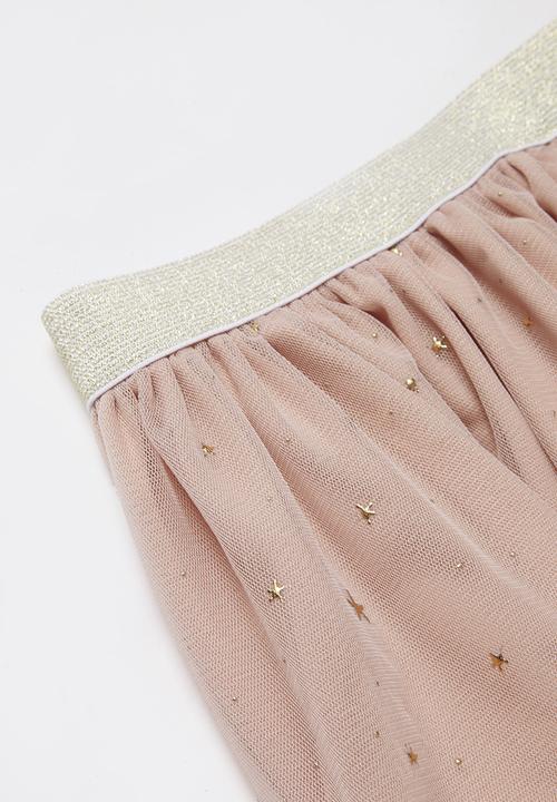 Pop Candy - Mesh skirt - dusty pink
