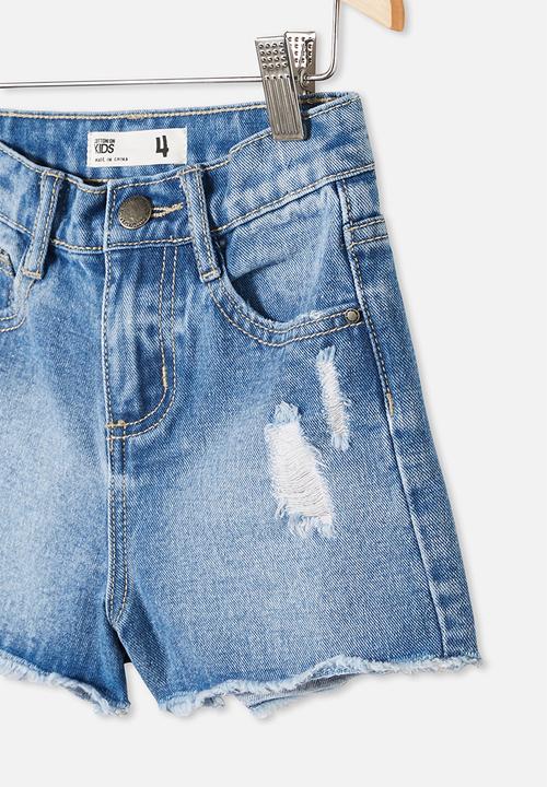Cotton On - Sunny denim short - blue