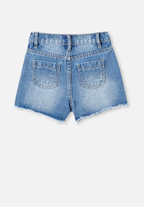 Cotton On - Sunny denim short - blue