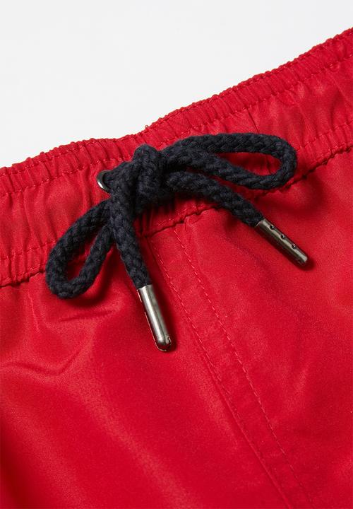 POLO - Boys dean active short - red
