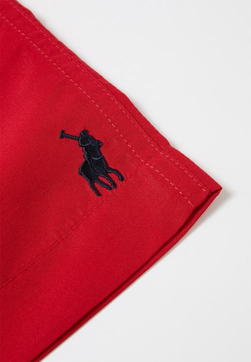POLO - Boys dean active short - red