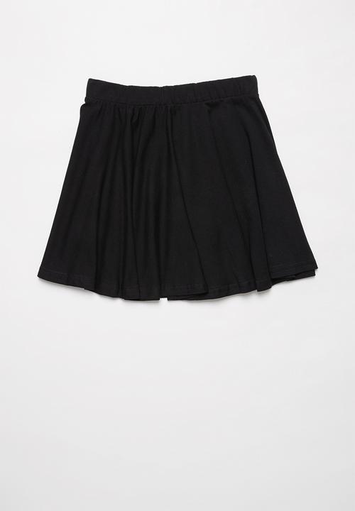 Rebel Republic - Girls easy skirt - black