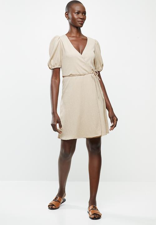 MANGO - Dress aina - beige