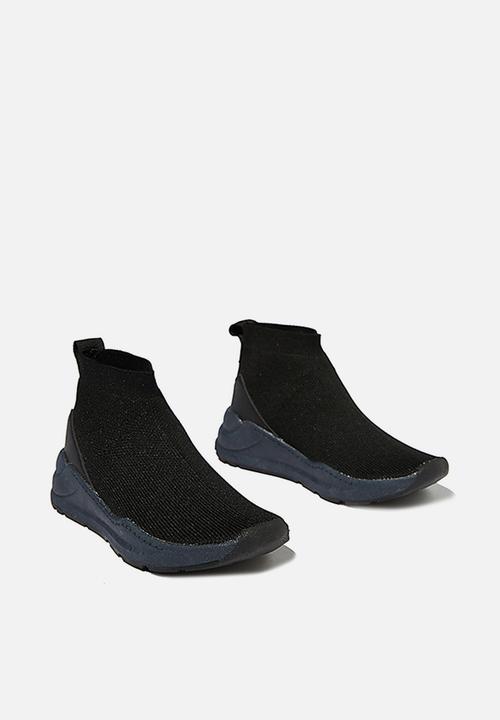 Cotton On - Knit trainer - black