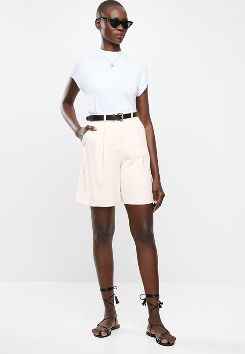 MANGO - Bermuda shorts malvi - neutral 