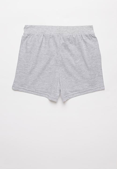 Rebel Republic - Easy elasticated short - grey 