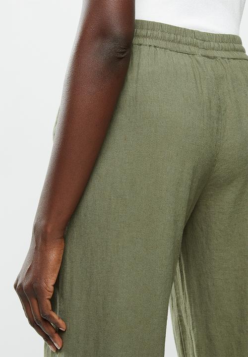 Jacqueline de Yong - Scarlet culotte pants - khaki 