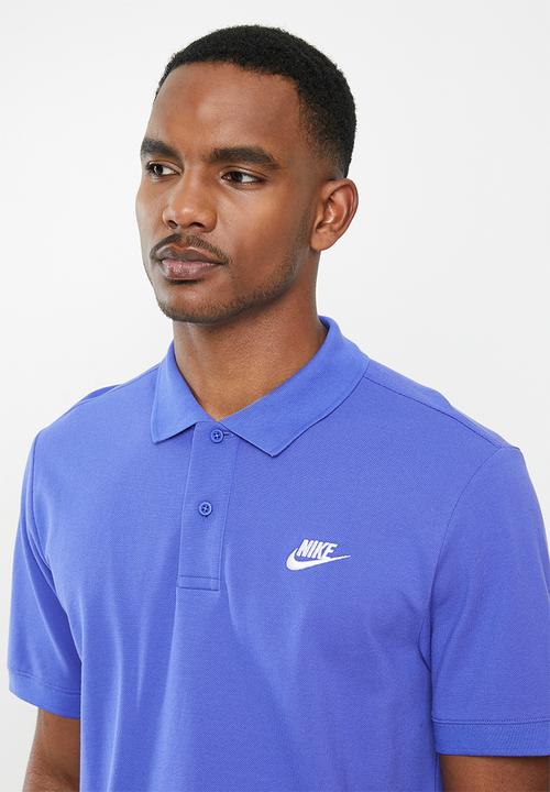 Nike - Nike sportwear pique matchup polo - astronomy blue