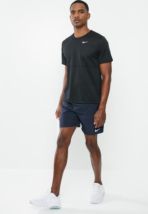 Nike - Nike 7-in run shorts - obsidian & reflective silver
