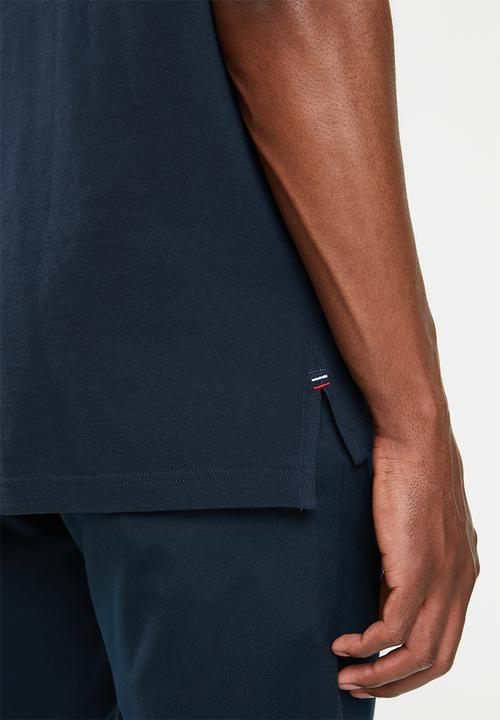 Tommy Hilfiger - Solid badge regular polo - sky captain