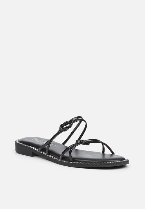 Miss Black - Borsh slide - black