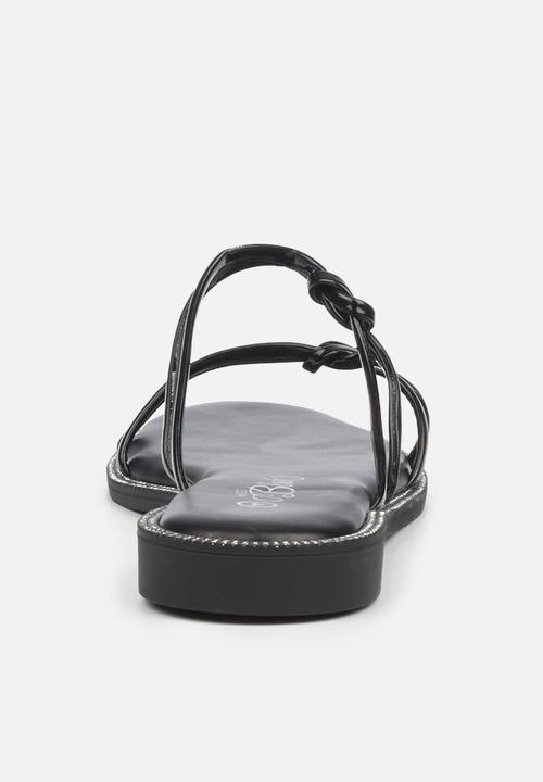 Miss Black - Borsh slide - black