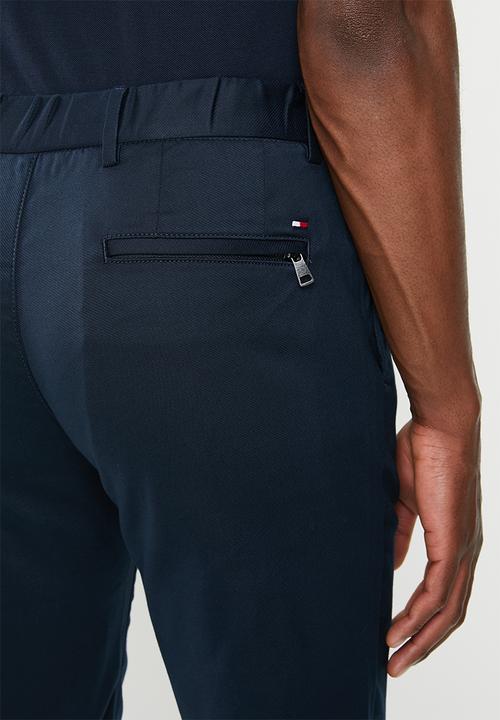Tommy Hilfiger - Tapered tech stretch twill flex - sky captain