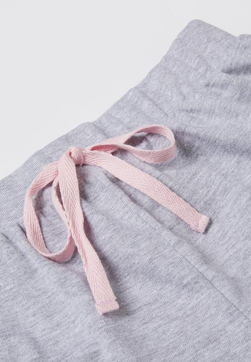 Pop Candy - Single jersey short - grey 