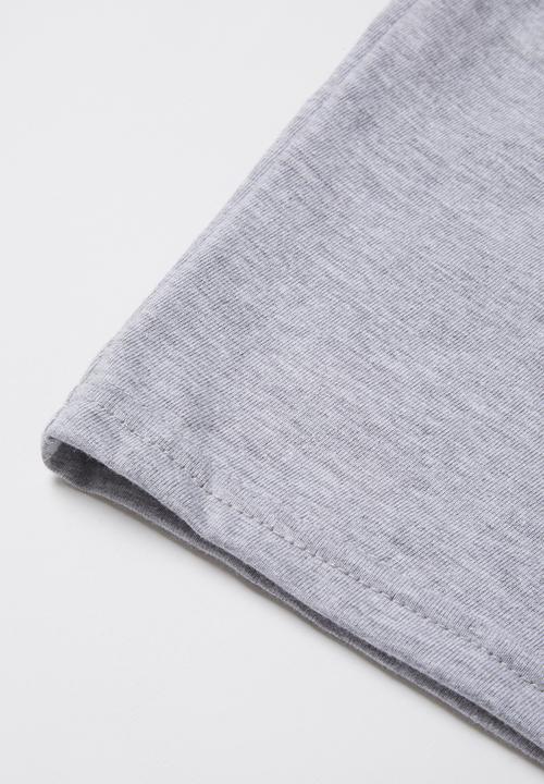 Pop Candy - Single jersey short - grey 