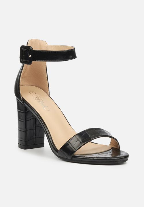 Miss Black - Galli heel - black