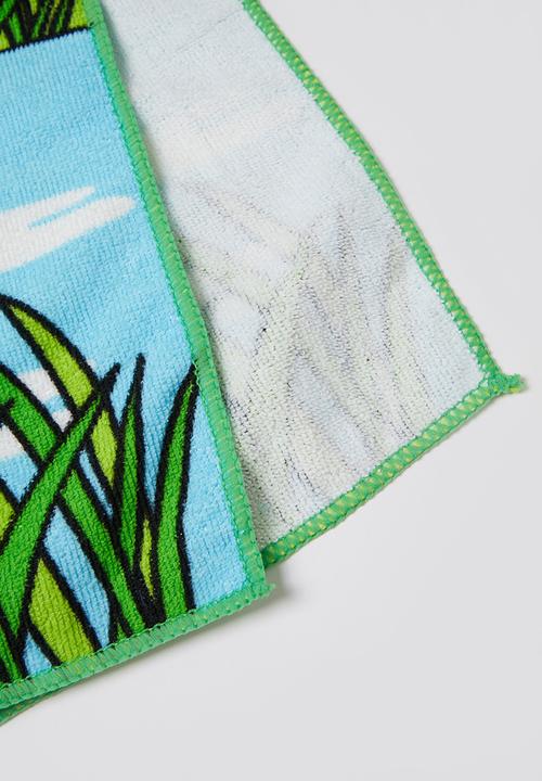 Pop Candy - Boys beach towel - green