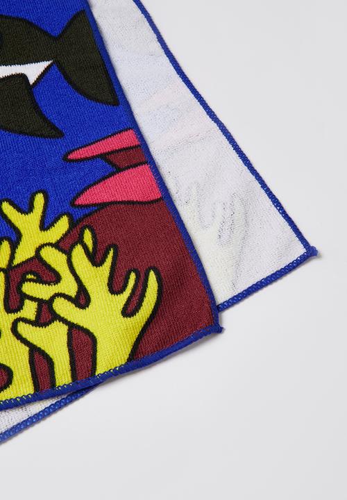 Pop Candy - Boys beach towel - blue