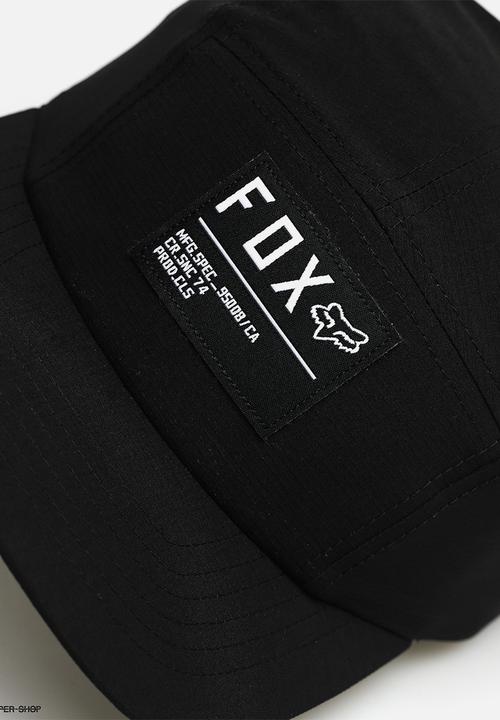 Fox - Non stop 5 panel hat - black