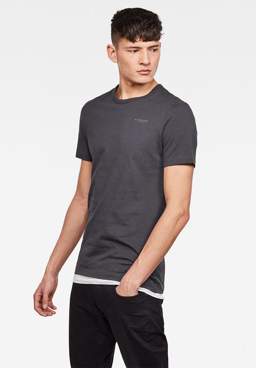 G-STAR - Block originals gr slim tee - navy