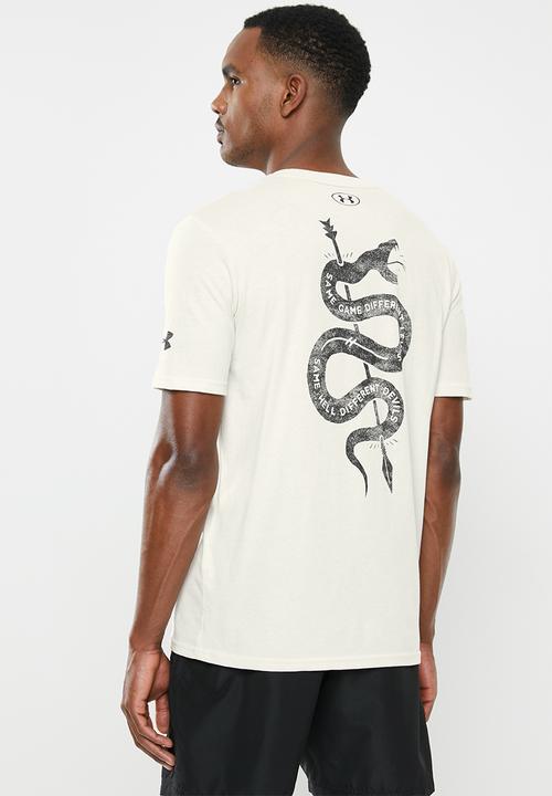 Under Armour - Project rock snake short sleeve tee - grey