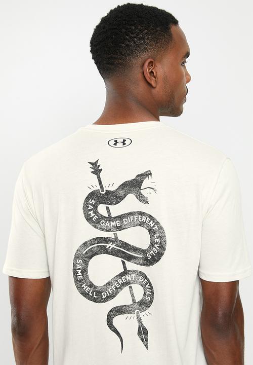 Under Armour - Project rock snake short sleeve tee - grey