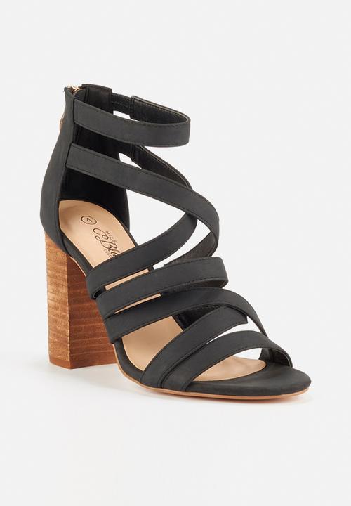 Miss Black - Indiana heel - black