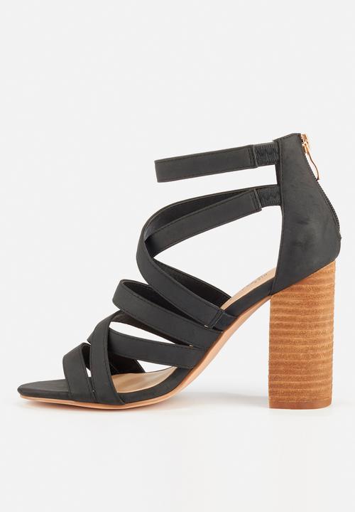 Miss Black - Indiana heel - black