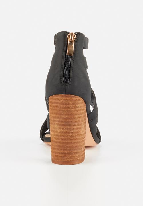 Miss Black - Indiana heel - black