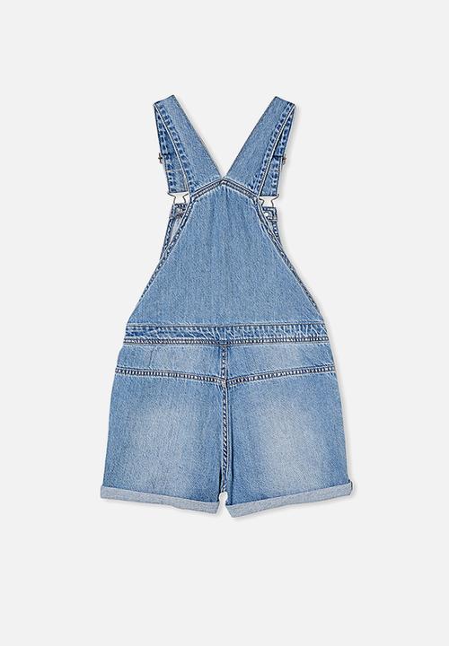 Free by Cotton On - Sophie denim shortall - weekend wash