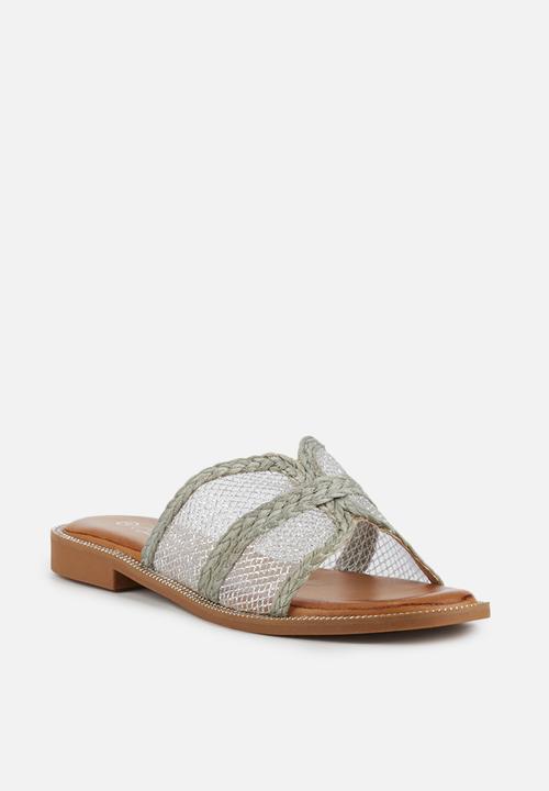 Miss Black - Deero slide - silver