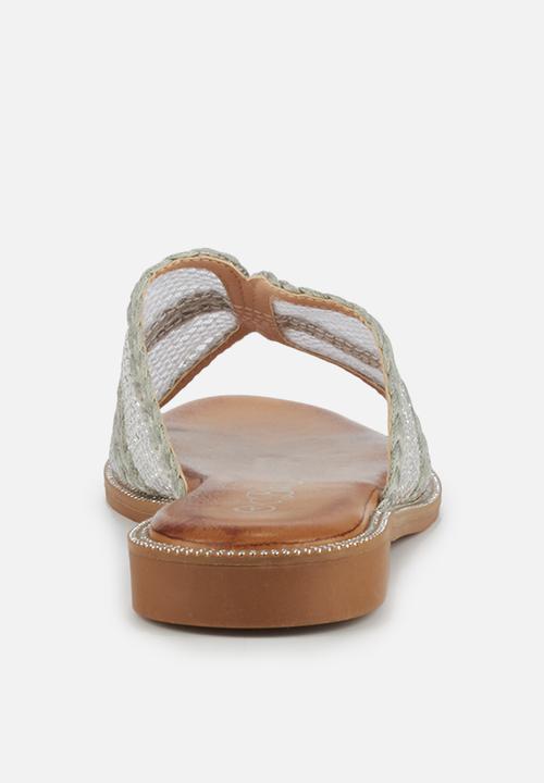 Miss Black - Deero slide - silver