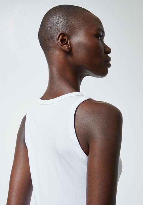 Superbalist - 2 Pack fitted vest - black & white