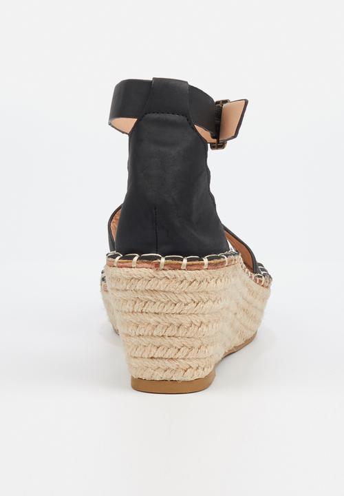 Miss Black - Jayda wedge - black