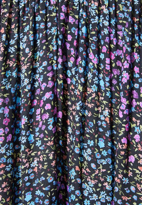 Superbalist - A line split midi skirt - multi 