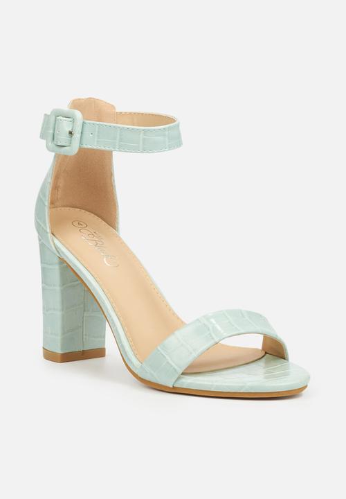 Miss Black - Galli heel - blue