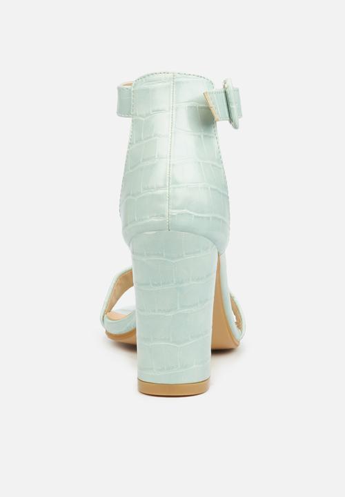 Miss Black - Galli heel - blue