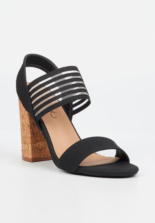 Miss Black - Indigo heel - black
