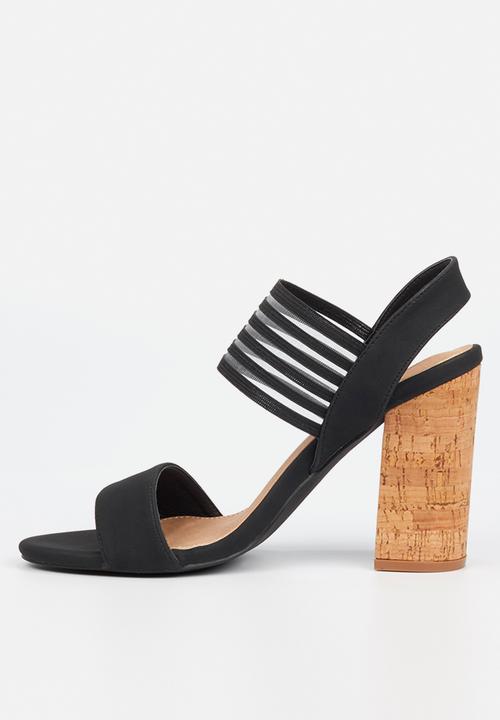 Miss Black - Indigo heel - black